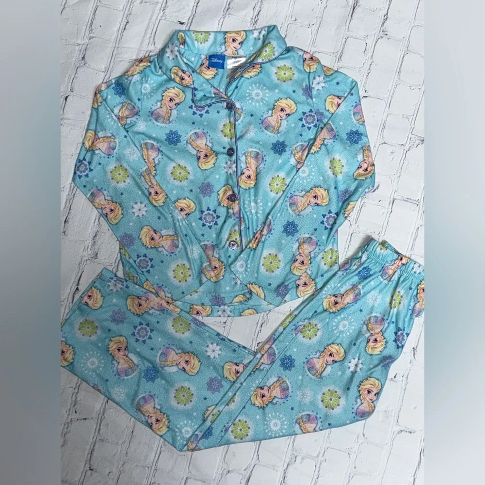 Disney Frozen Elsa Blue Pajama Set for Kids